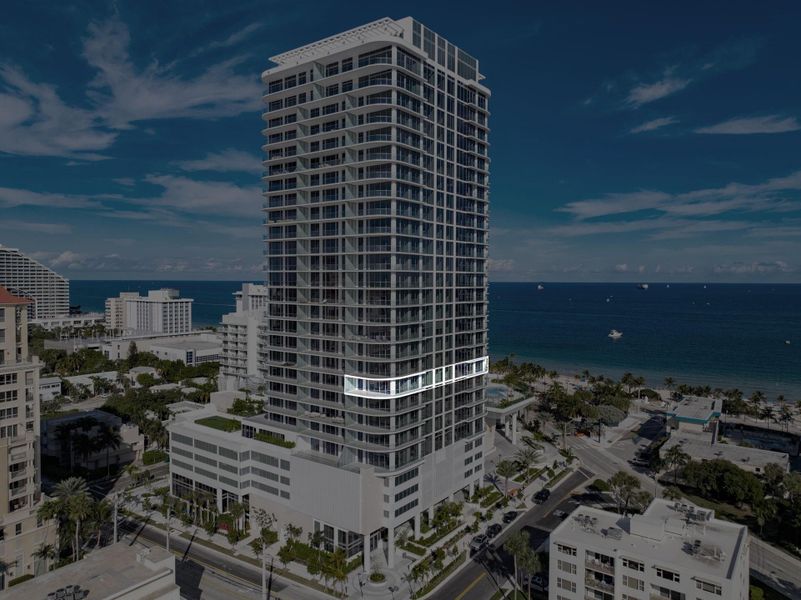 Condo located in Fort Lauderdale, FL showcasing its design and architecture (Image 46).