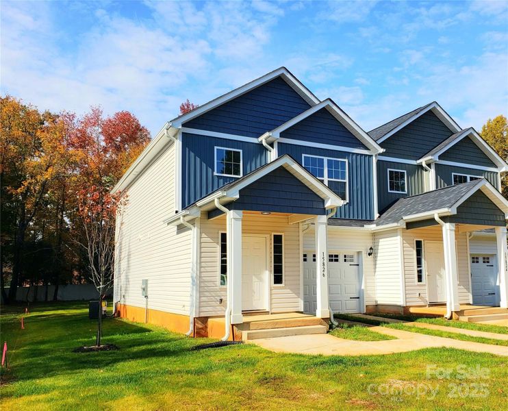Front exterior of a new home in , Charlotte, NC, highlighting curb appeal (Image 24). Front exterior of a new home in , Charlotte, NC, highlighting curb appeal (Image 24).
