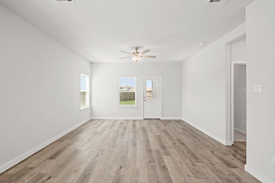 Spacious, unfurnished interior of a new home in Laurel Farms, Brookshire (Image 11). Spacious, unfurnished interior of a new home in Laurel Farms, Brookshire (Image 11).