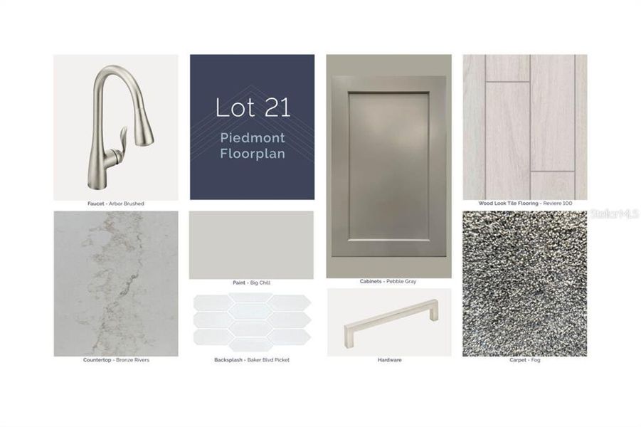 Sample of building materials used in homes in Bay Lake Farms, St. Cloud (Image 5). Sample of building materials used in homes in Bay Lake Farms, St. Cloud (Image 5).