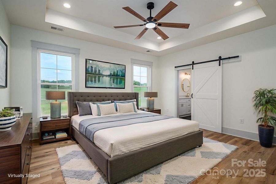 Furnished interior view inside a new home in , Vale (Image 12).