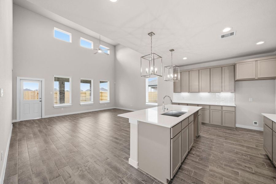 Furnished interior view inside a new home in Sunterra Lakes, Fulshear (Image 14).