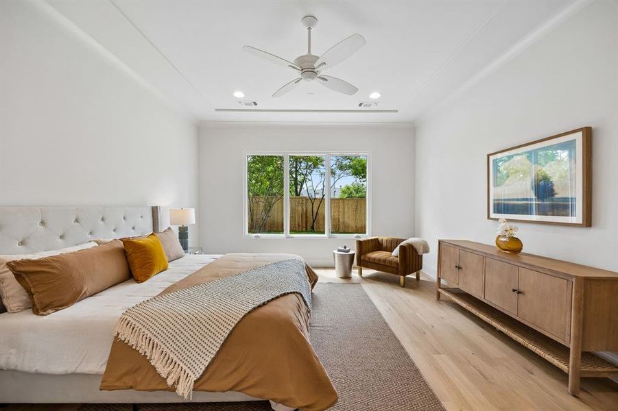 Furnished interior view inside a new home in , Dallas (Image 26). Furnished interior view inside a new home in , Dallas (Image 26).