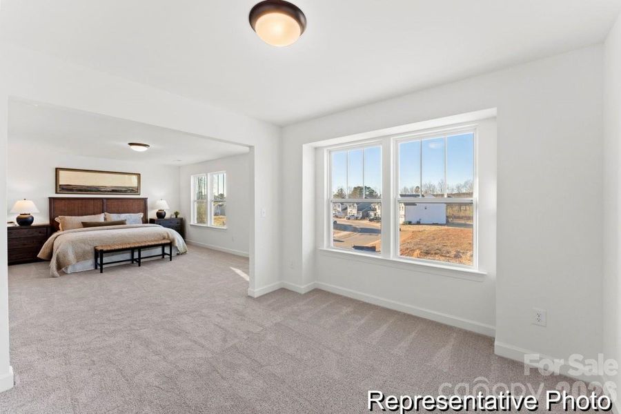 Furnished interior view inside a new home in , Statesville (Image 14).