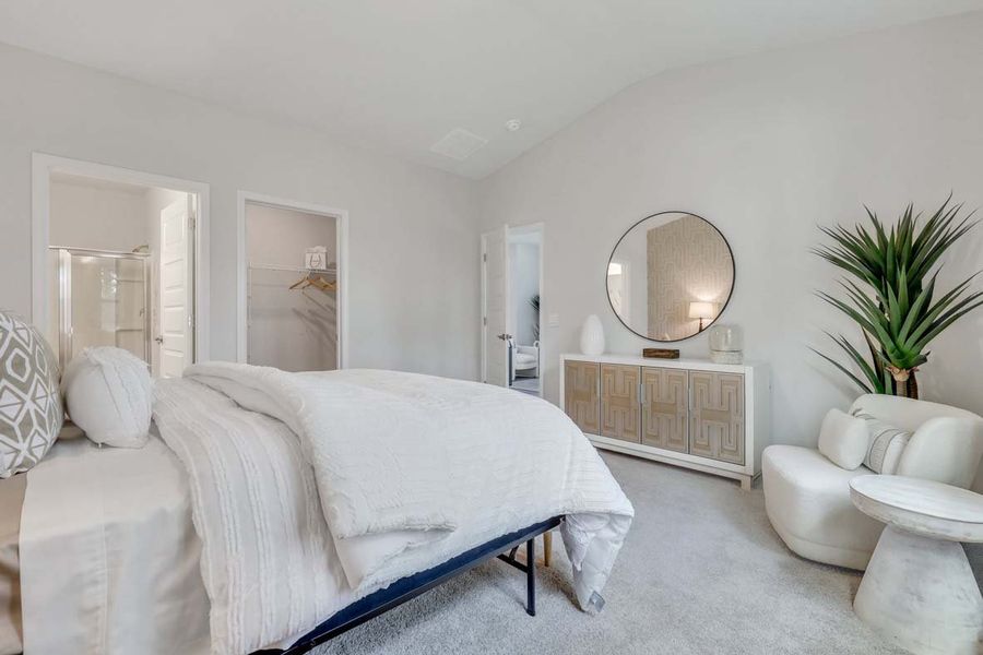 Representative furnished interior of a home built from the TUSCAN by D.R. Horton in Westbrook Retreat Villas at Savannah Quarters, Pooler (Image 22).