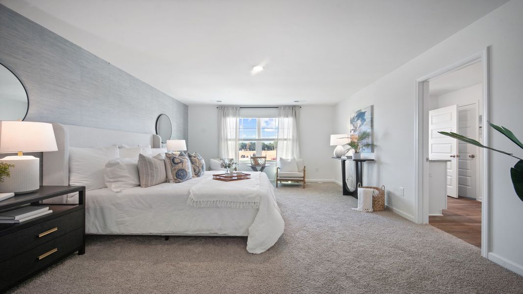 Furnished interior view inside a new home in Stockyard, Statesboro (Image 24).