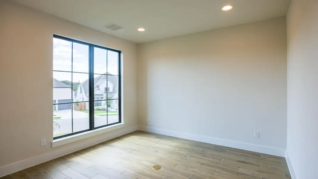 Spare room with recessed lighting and light wood-style floors Spare room with recessed lighting and light wood-style floors