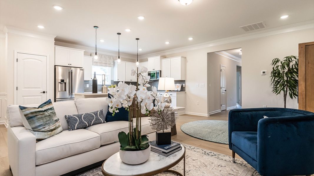 Furnished interior view inside a new home in Alder Creek, Benson (Image 5).