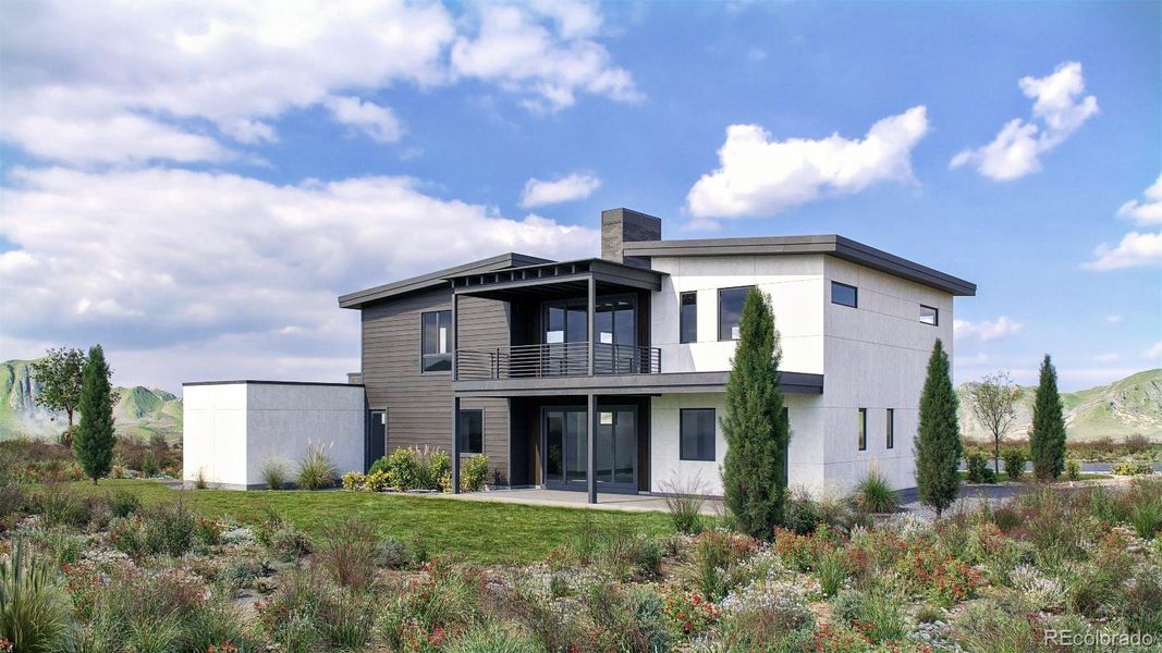 Front exterior of a new home in , Golden, CO, highlighting curb appeal (Image 2).