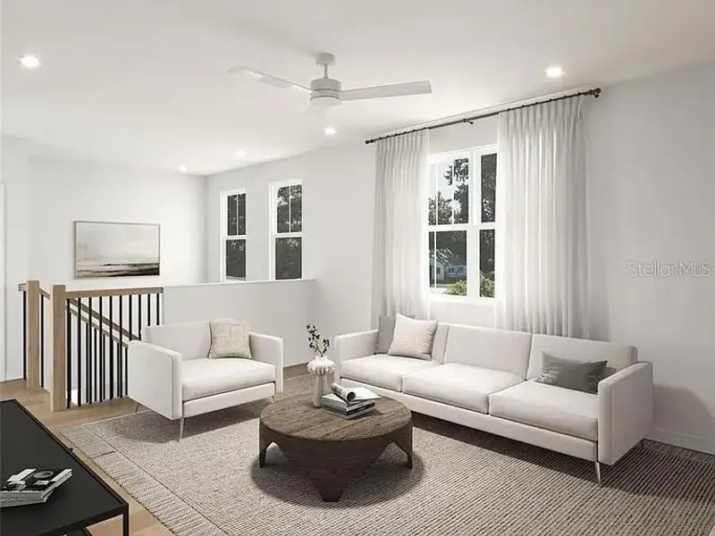 Furnished interior view inside a new home in , Tampa (Image 5). Furnished interior view inside a new home in , Tampa (Image 5).