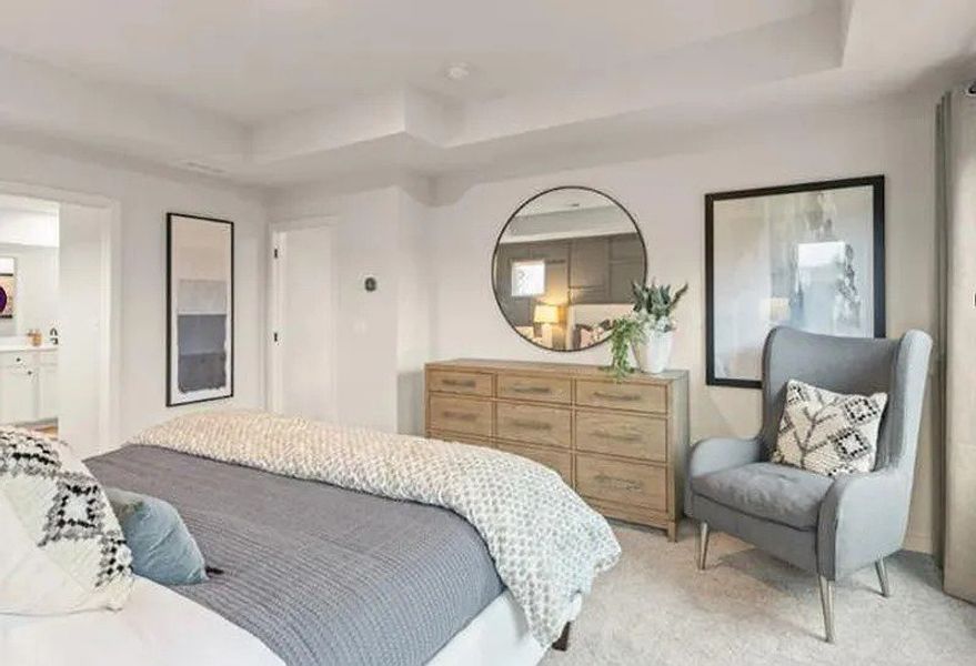 Furnished interior view inside a new home in The Estates at Gainesville Township, Gainesville (Image 24).