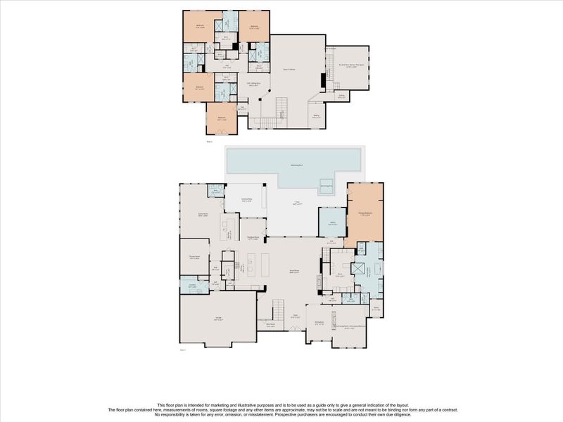 2D floor plan layout of this home in , Houston, TX (Image 4). 2D floor plan layout of this home in , Houston, TX (Image 4).