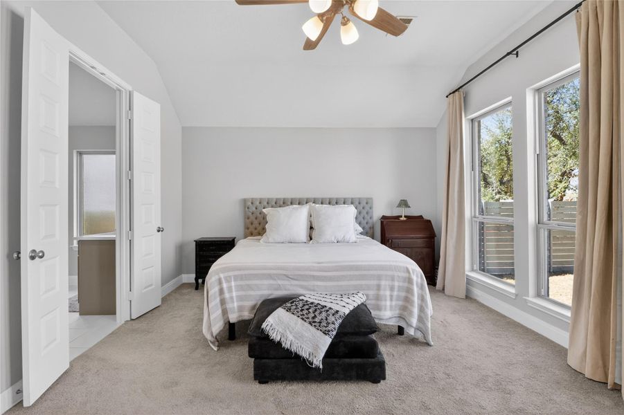 Furnished interior view inside a new home in Wolf Ranch, Georgetown (Image 16).