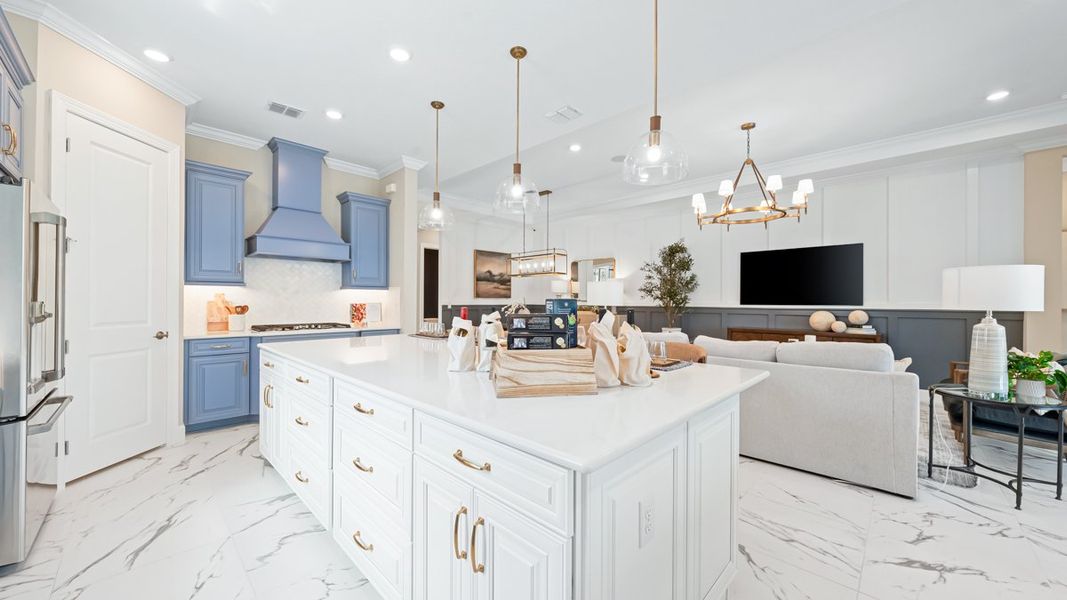 Representative furnished interior of a home built from the Lazio II by Taylor Morrison in Esplanade by the Islands, Naples (Image 9).