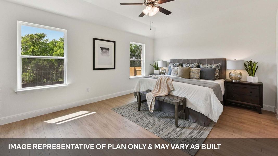 Representative furnished interior of a home built from the The Fairfield by D.R. Horton in Riverview, Georgetown (Image 16).