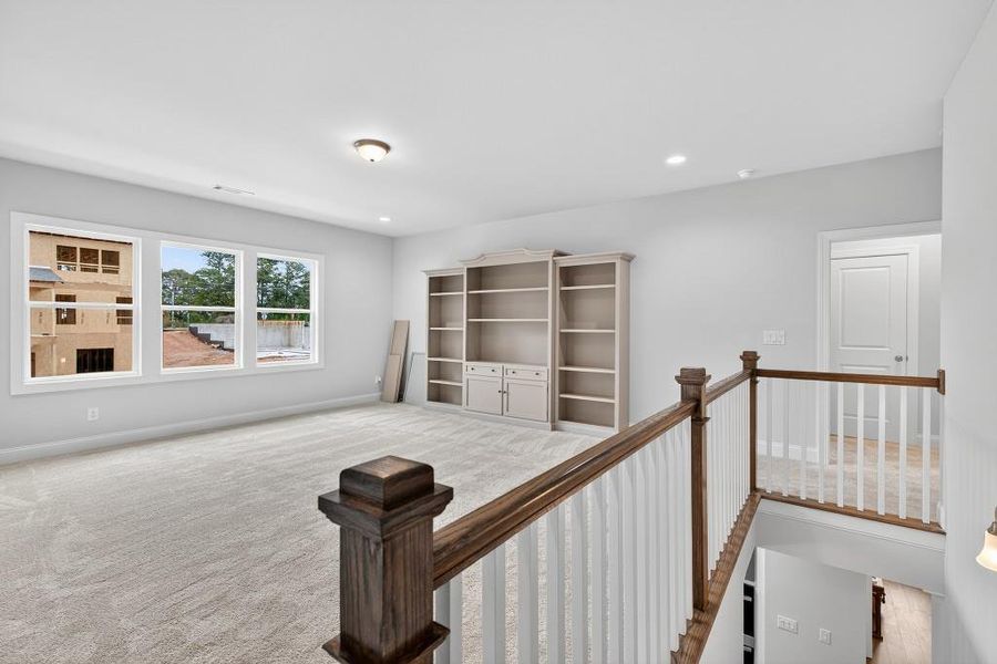 Furnished interior view inside a new home in Hemingway, Flowery Branch (Image 38).