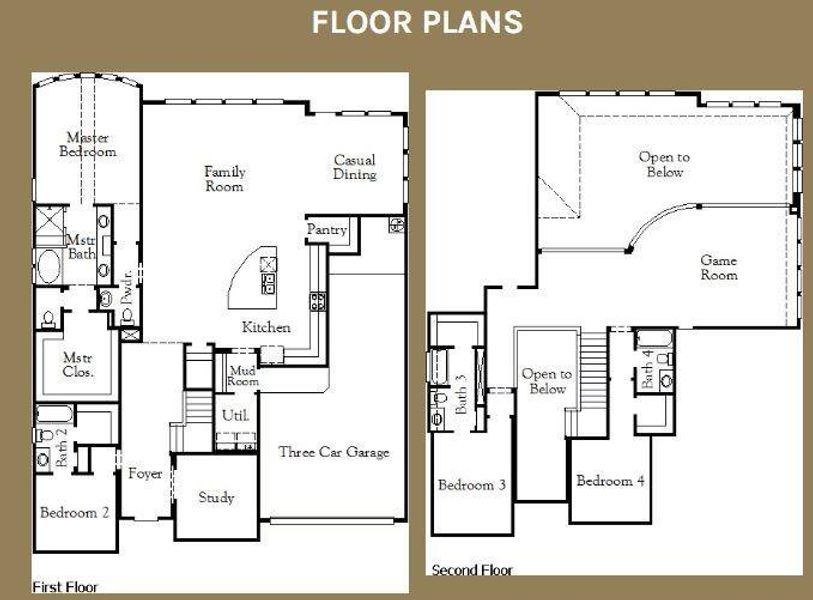 Floorplans - Representative Photo