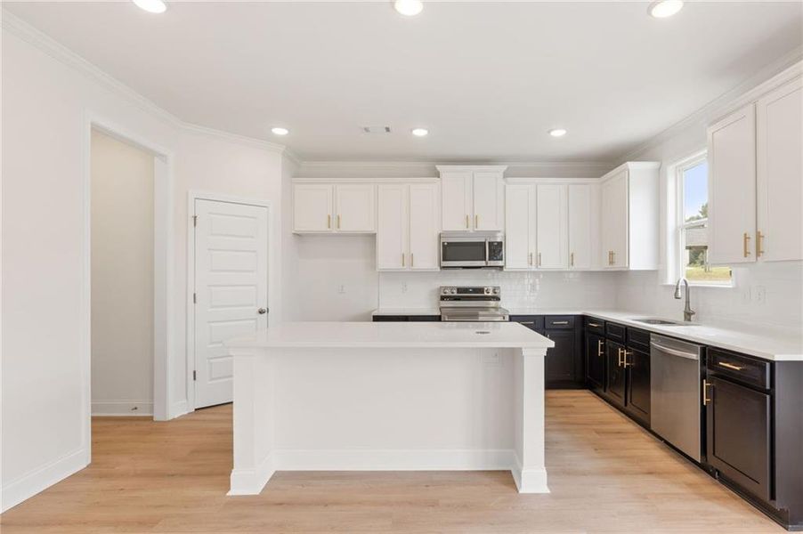Furnished interior view inside a new home in Clark Farms, Flowery Branch (Image 6).