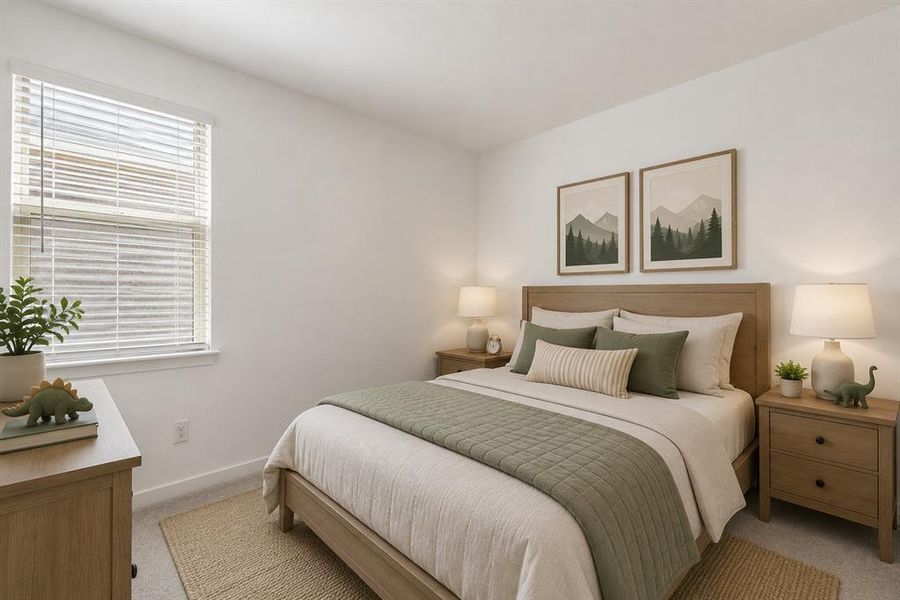Furnished interior view inside a new home in Eastland, Crandall (Image 9).