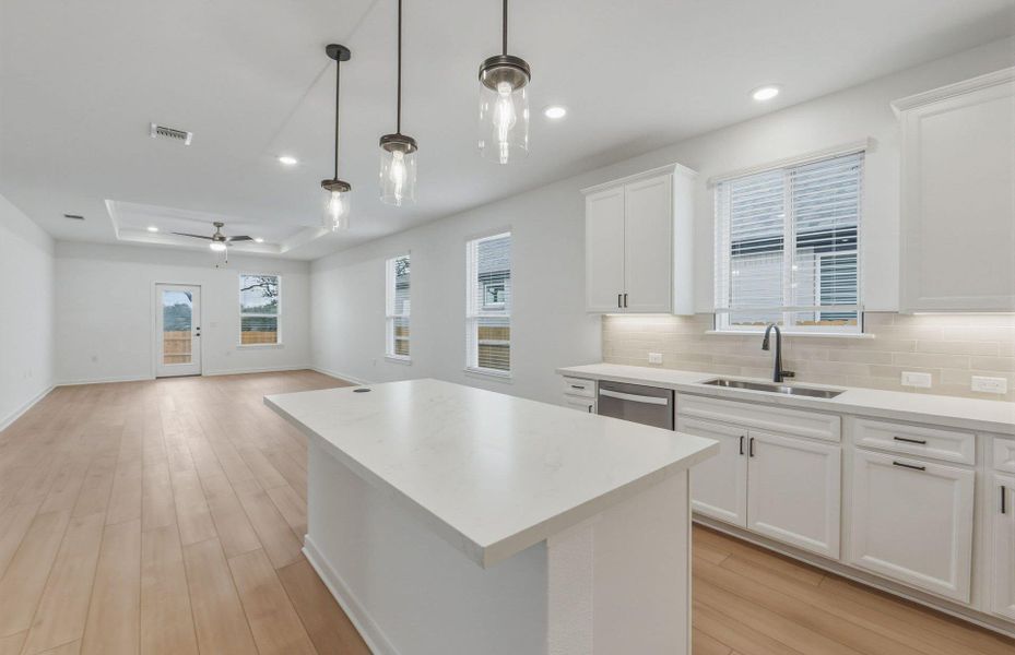 Furnished interior view inside a new home in Woodside, Georgetown (Image 7).