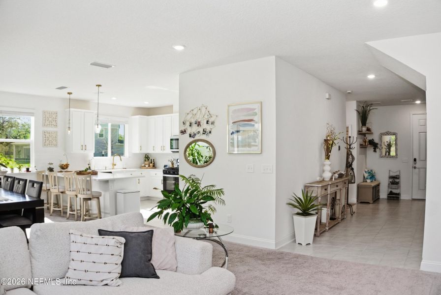 Furnished interior view inside a new home in , St. Augustine (Image 11).