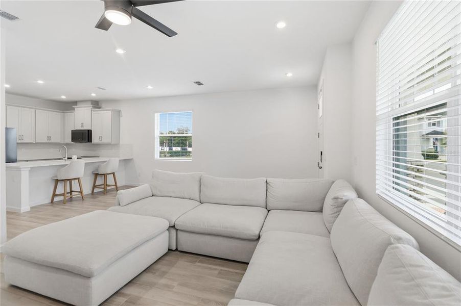 Furnished interior view inside a new home in , Winter Springs (Image 6). Furnished interior view inside a new home in , Winter Springs (Image 6).