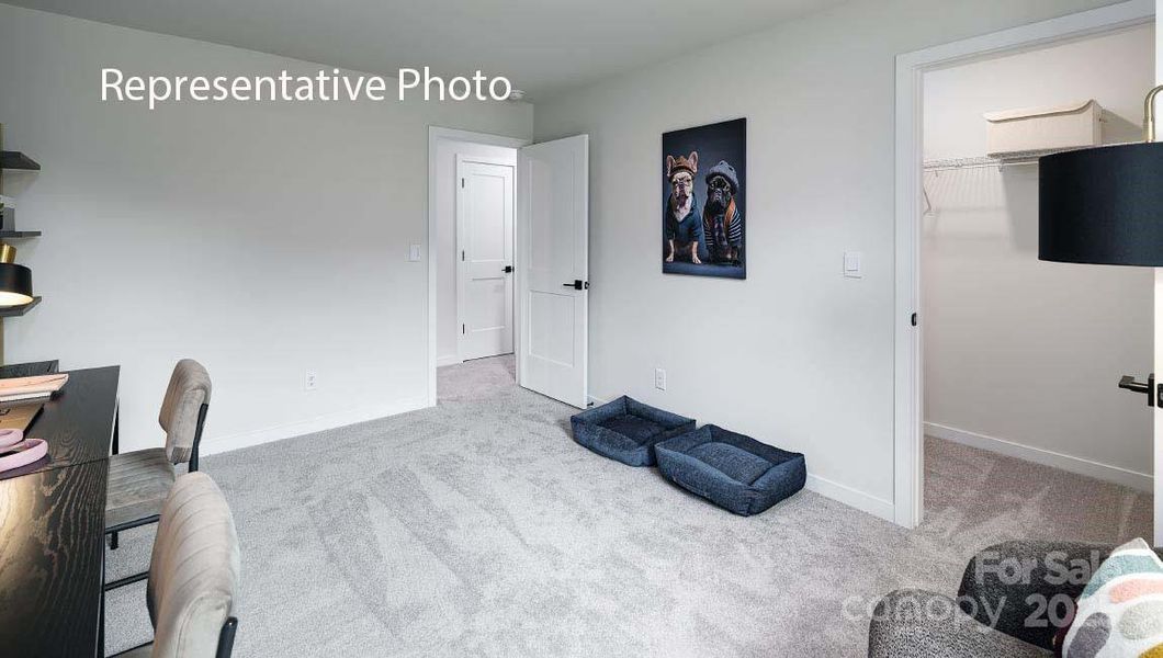 Furnished interior view inside a new home in Sanctuary at Southgate, Indian Trail (Image 35).
