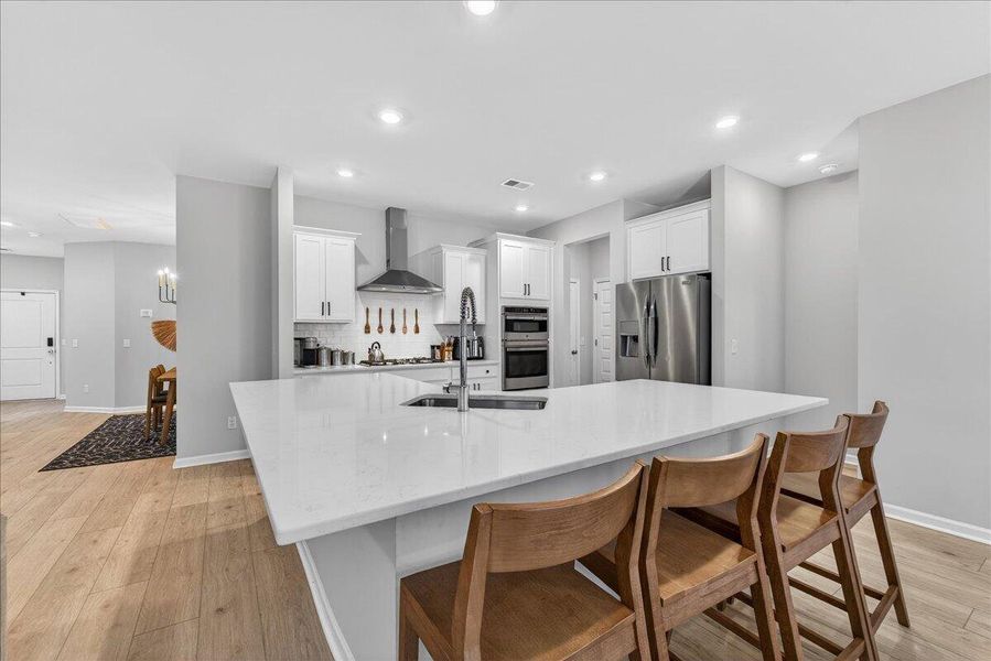 Furnished interior view inside a new home in Cypress Preserve, Moncks Corner (Image 6). Furnished interior view inside a new home in Cypress Preserve, Moncks Corner (Image 6).