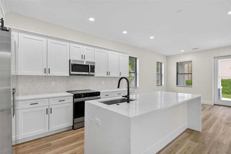 Furnished interior view inside a new home in , Tampa (Image 6).