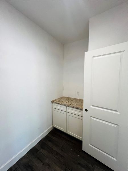 Counter top in pantry