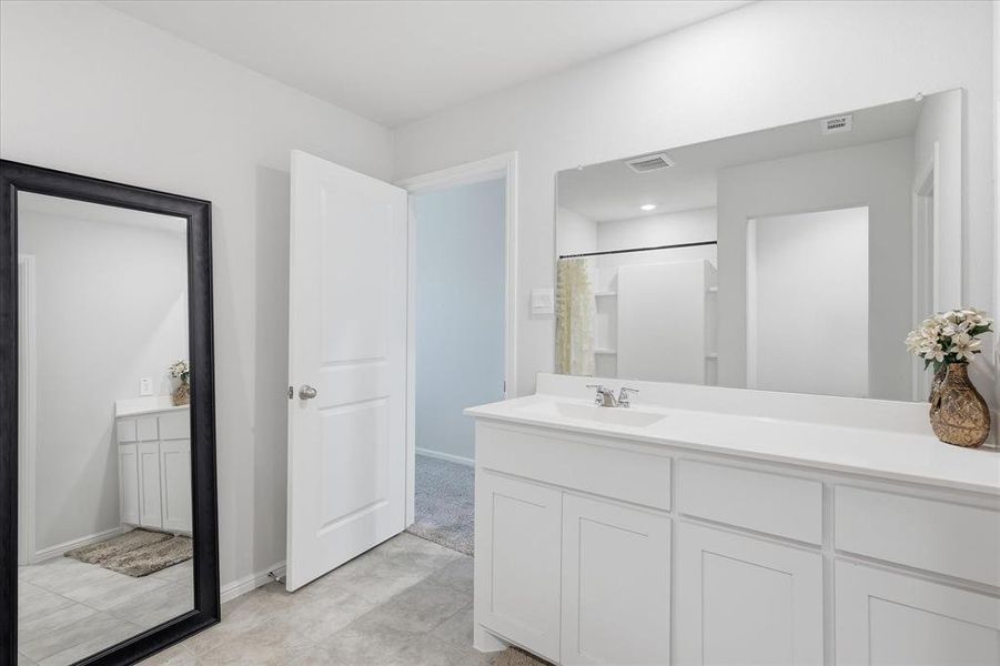 Furnished interior view inside a new home in Cresson Estates, Cresson (Image 8).