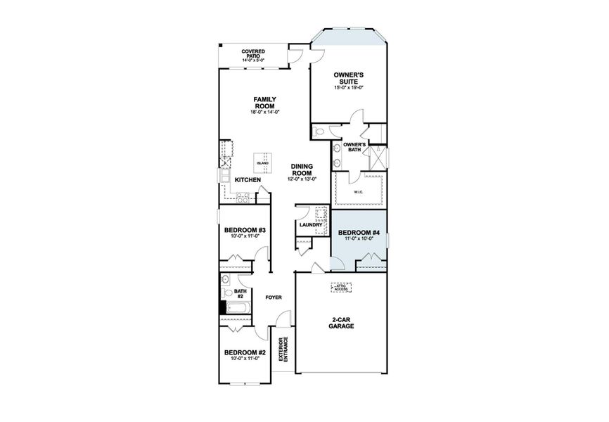 2D floor plan layout of this home in Estancia West, Manchaca, TX (Image 1). 2D floor plan layout of this home in Estancia West, Manchaca, TX (Image 1).