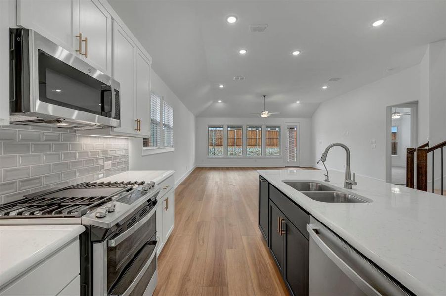Furnished interior view inside a new home in Aster Park, McKinney (Image 14).