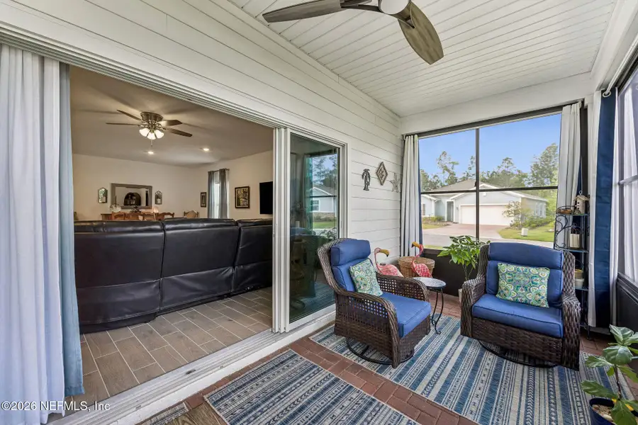 Exterior details and patio area of a home in , Yulee (Image 27).