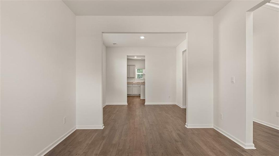 Spacious, unfurnished interior of a new home in Preserve at Dove Creek, Statham (Image 33). Spacious, unfurnished interior of a new home in Preserve at Dove Creek, Statham (Image 33).