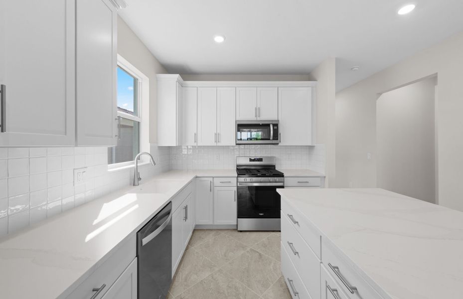 Kitchen featuring stainless steel appliances