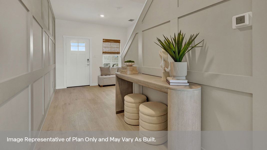 Representative furnished interior of a home built from the The Nicole by D.R. Horton in Whisper South, San Marcos (Image 6). Representative furnished interior of a home built from the The Nicole by D.R. Horton in Whisper South, San Marcos (Image 6).
