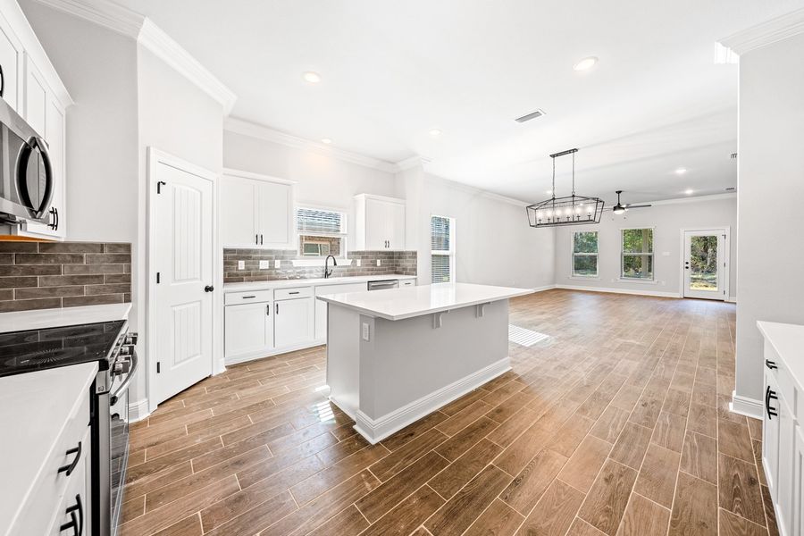 Furnished interior view inside a new home in Sentinel Ridge, Pace (Image 7).
