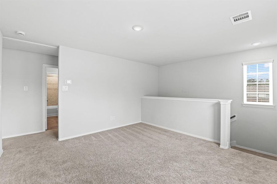 Spacious, unfurnished interior of a new home in Liberty Collection at Fairway Farms, Tomball (Image 15).