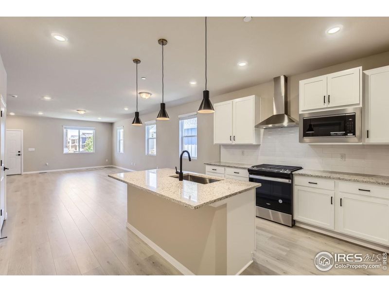 Furnished interior view inside a new home in Waterfield - Single Family Homes, Fort Collins (Image 5).