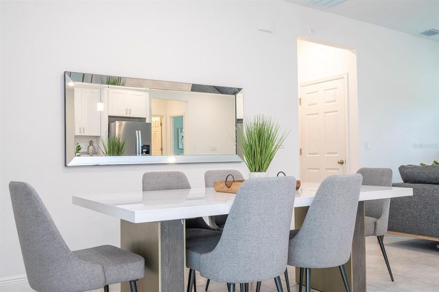 Furnished interior view inside a new home in , Ocala (Image 31).