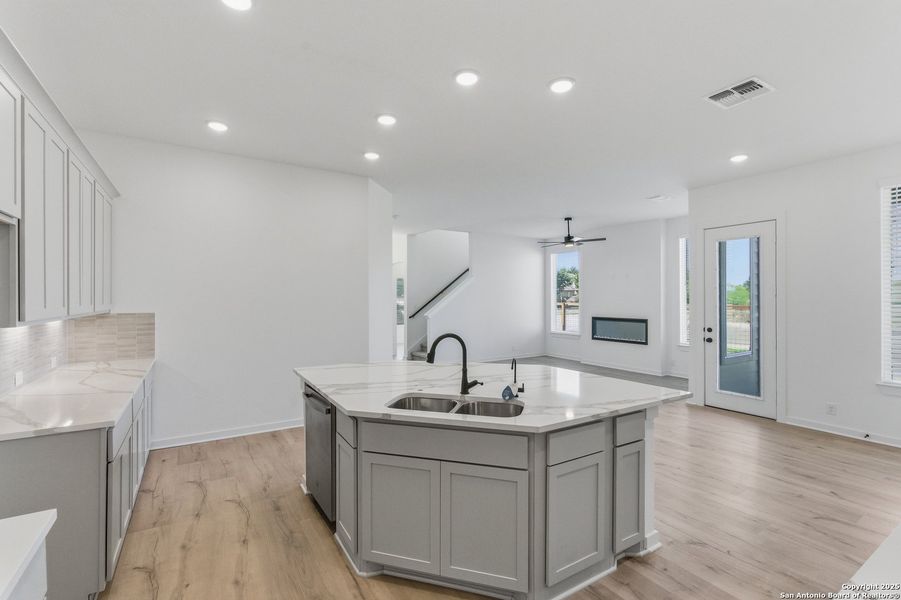 Furnished interior view inside a new home in The Crossvine – Garden Homes, Schertz (Image 5). Furnished interior view inside a new home in The Crossvine – Garden Homes, Schertz (Image 5).