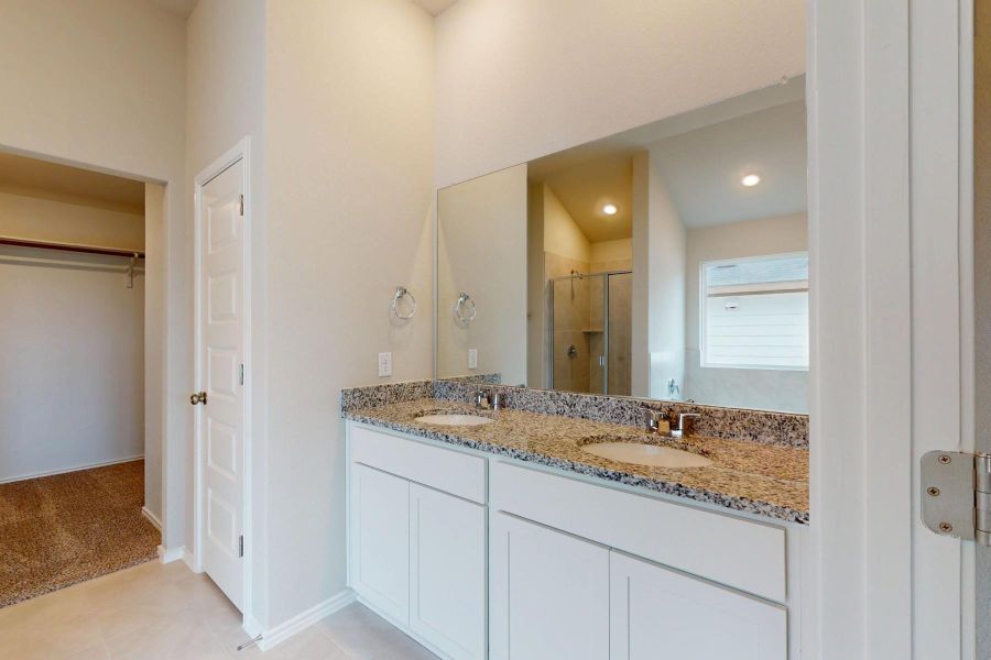 Furnished interior view inside a new home in Carillon, Manor (Image 12). Furnished interior view inside a new home in Carillon, Manor (Image 12).