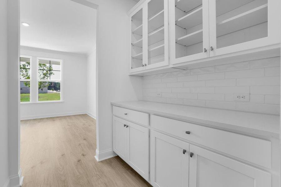 Furnished interior view inside a new home in Oakmead, Buford (Image 3). Furnished interior view inside a new home in Oakmead, Buford (Image 3).