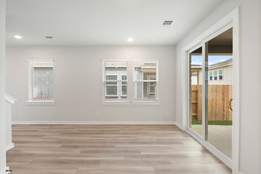 Spacious, unfurnished interior of a new home in Union Collection at Park Central, Georgetown (Image 25).