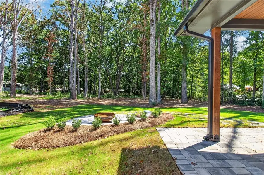 Exterior details and patio area of a home in , Stone Mountain (Image 4).