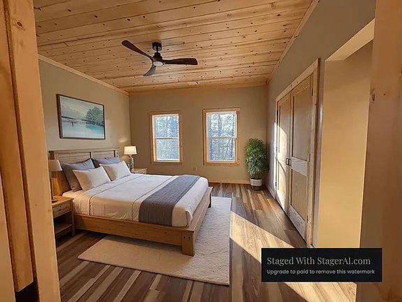 Furnished interior view inside a new home in , Ellijay (Image 6).