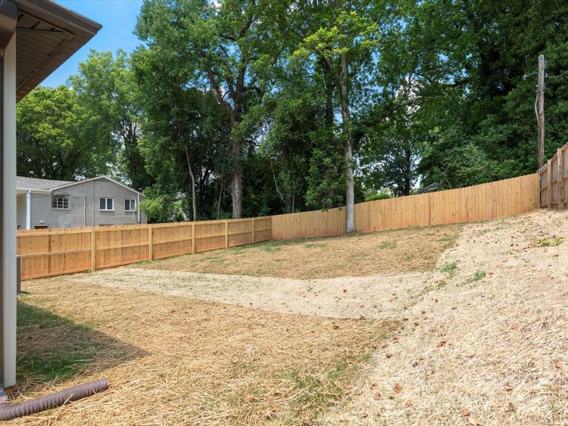 Exterior details and patio area of a home in , Charlotte (Image 28). Exterior details and patio area of a home in , Charlotte (Image 28).