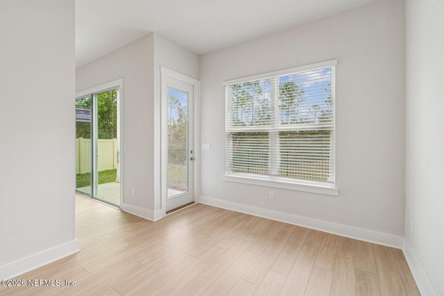 Spacious, unfurnished interior of a new home in Kettering at eTown - Paired Villas, Jacksonville (Image 20).