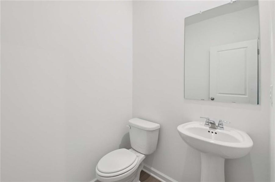 Furnished interior view inside a new home in The Pointe at Heron Bay, Locust Grove (Image 13).